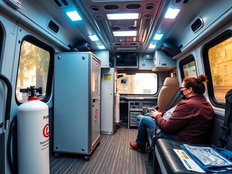 Oxygen Ambulance Service in Lucknow